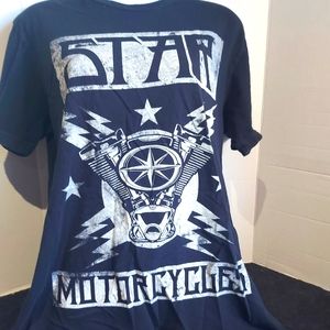 Large Yamaha Star Motorcycle Tee Shirt